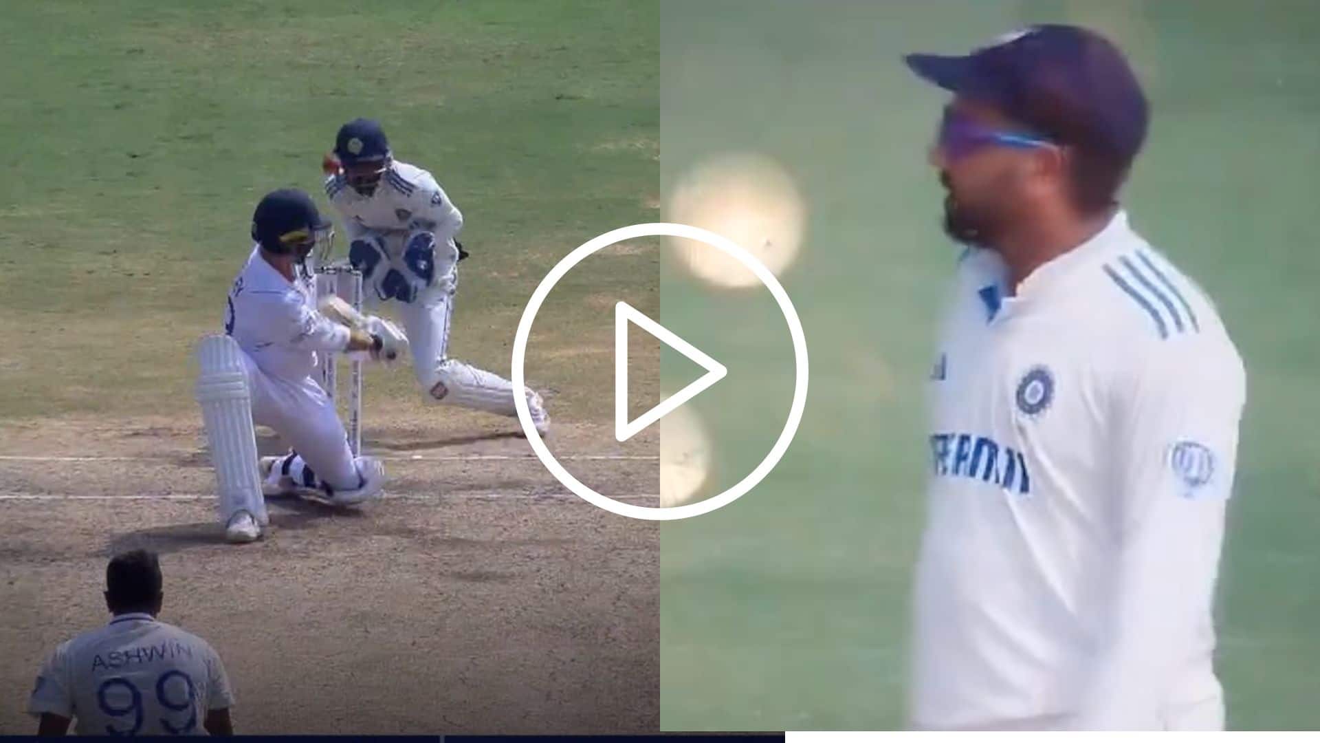[Watch] Rohit Sharma Gets 'Angry' As Umpire Denies Ashwin His 500th Wicket